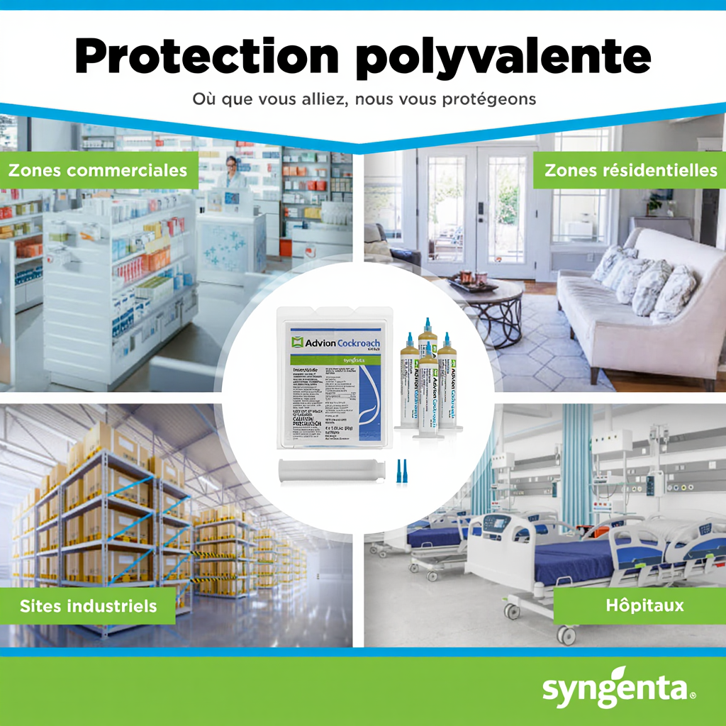 Gel Anti-Cafards Advion – Solution Rapide et Efficace