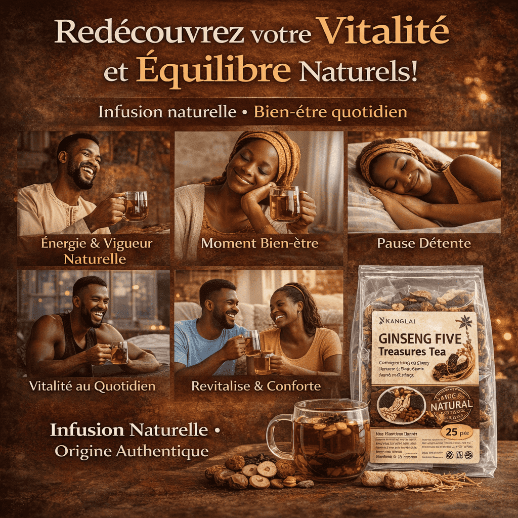 Thé Ginseng Cinq Trésors