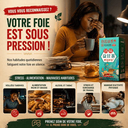 Thé Naturel Détox Quotidien – 18 Plantes