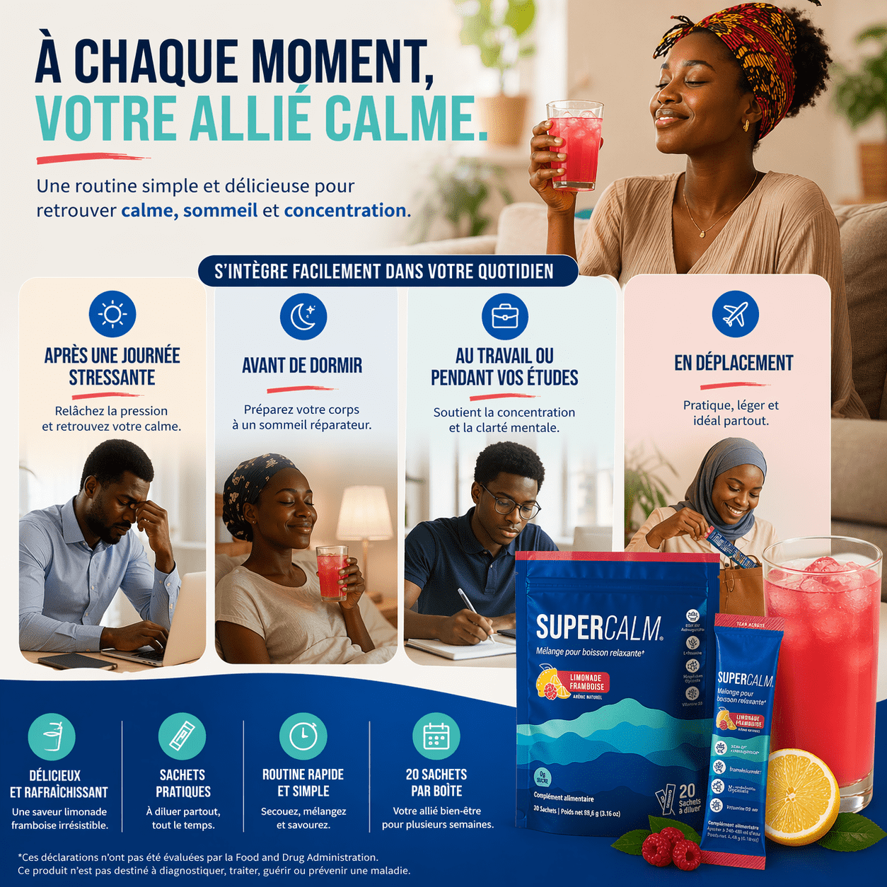 SUPERCALM – Routine Calme Nuit & Sommeil Profond