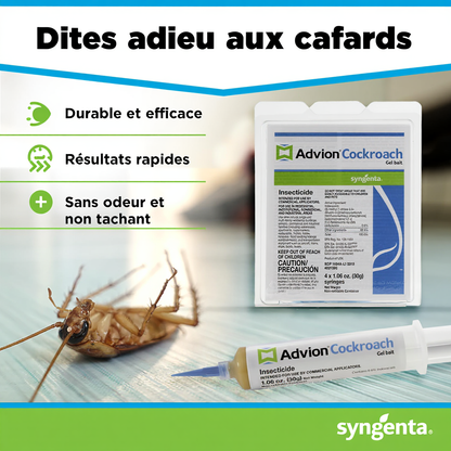 Gel Anti-Cafards Advion – Solution Rapide et Efficace