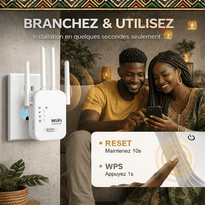 Répéteur Wi-Fi Haute Performance