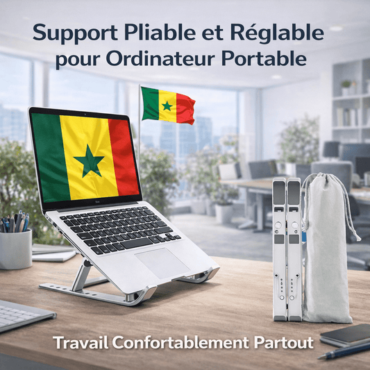 Support Portable et Pliable pour Ordinateur