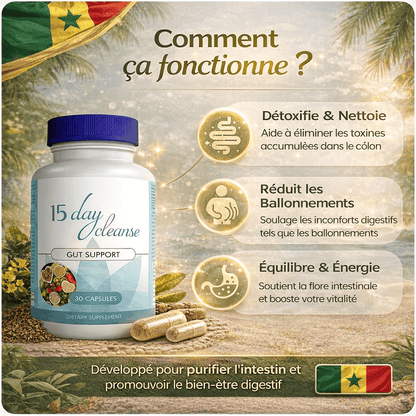 Cure 15 Jours – Confort Digestif & Transit (30 gélules)