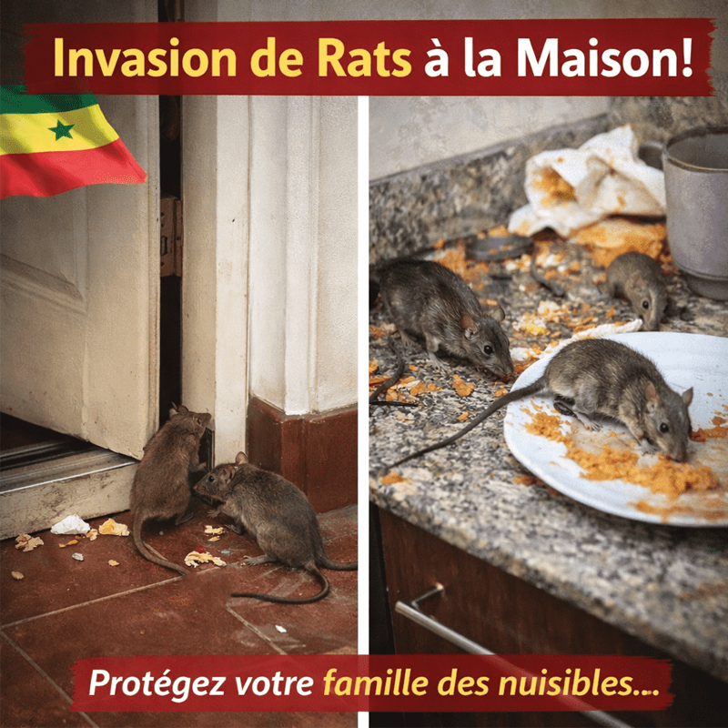Pièges Anti-Rats - Protection Maison XXL