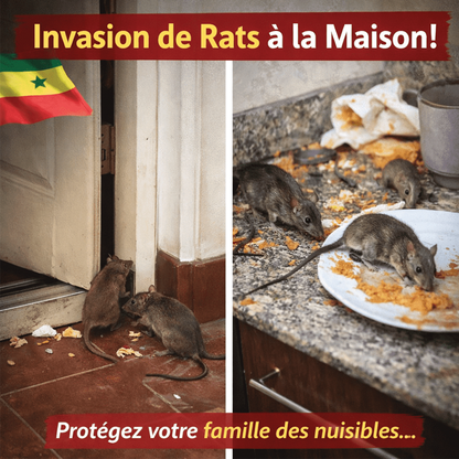 Pièges Anti-Rats - Protection Maison XXL