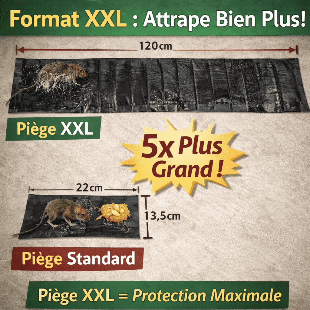 Pièges Anti-Rats - Protection Maison XXL