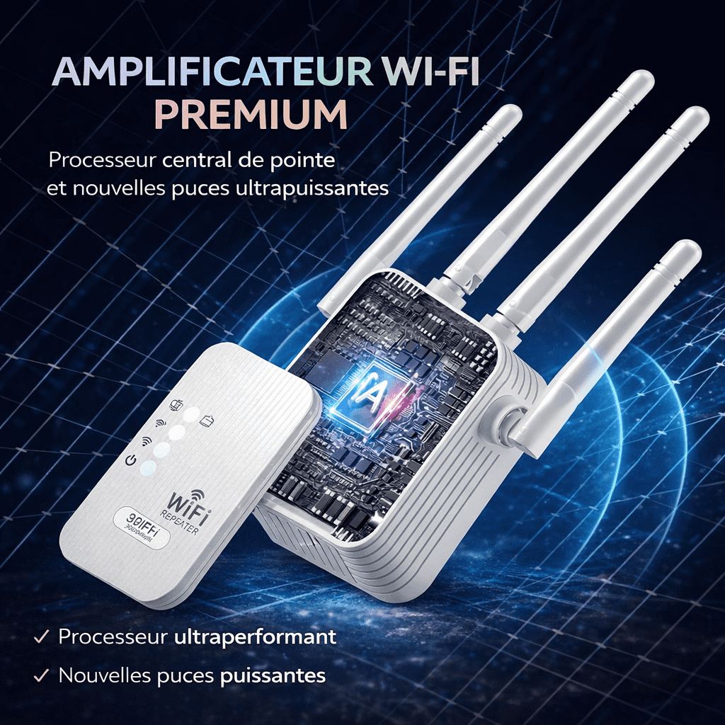 Répéteur Wi-Fi Haute Performance