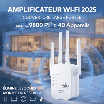 Répéteur Wi-Fi Haute Performance