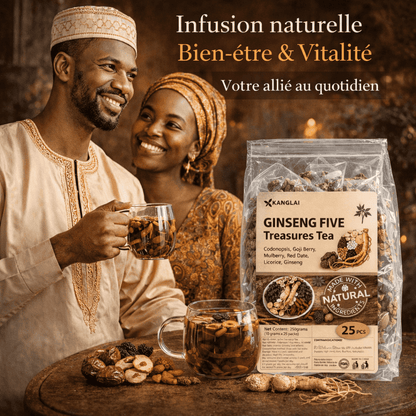 Thé Ginseng Cinq Trésors