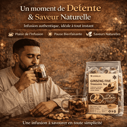 Thé Ginseng Cinq Trésors