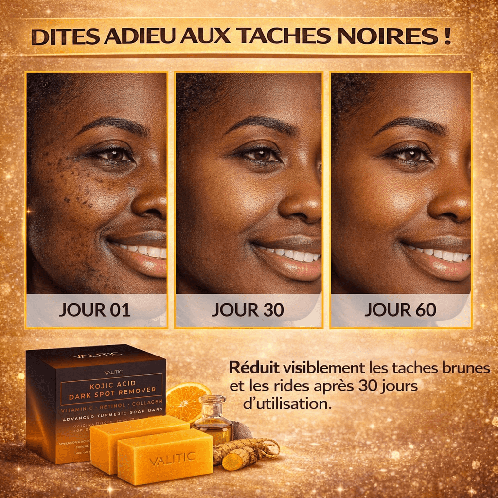 Savon Éclaircissant & Anti-Taches Noires